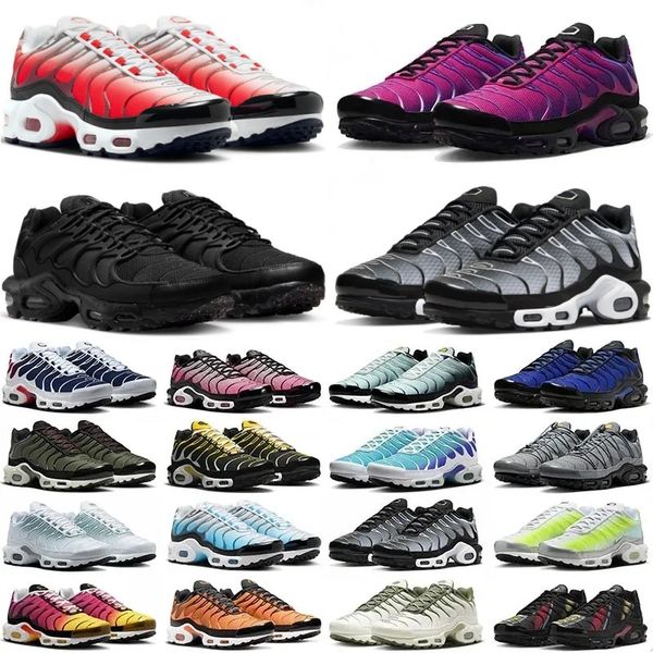 2025 Top Mens TN Running Shoes Large 48 Rebeldious Nápoles Summer Palm Tree Tree Oreo Mens e Mulheres Dhgate TNS Tênis de Treinamento de Pla