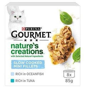Gourmet Natures Creations Fish Wet Cat Food - 8 x 85g