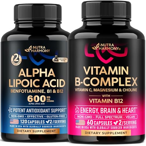NUTRAHARMONY Alpha Lipoic Acid & Vitamin B Complex Capsules