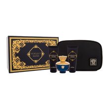 Versace Dylan Blue Women's Gift Set Edp 100 Ml, Body Lotion 100 Ml, Shower Gel 100 Ml And Cosmetic Bag