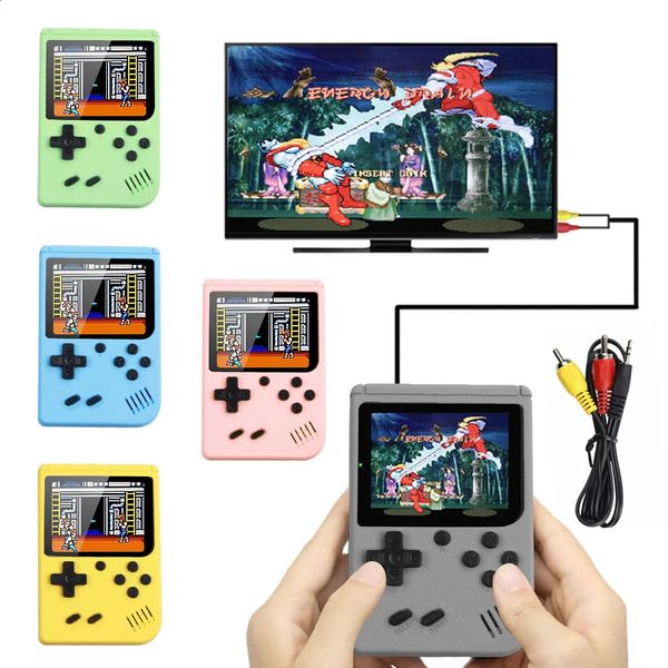 400 In 1 Handheld Game Console Retro Portable Mini Handheld Video Game Console 8-Bit 3.0 Inch Color LCD Kids Color Game Player 250121