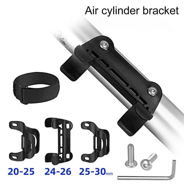 Bicycle inflator bracket sturdy bicycle air compressor pump bracket kettle bracket frame installation bicycle inflator bracket Y240927