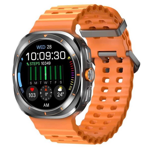 Assista 7 Classic Smart Watch Men Mulheres 1.5 HD Voice AMOLED Call GPS Tracker Sports Watches New SmartWatch 2024XJ250108