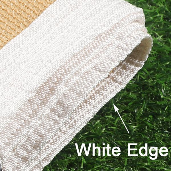 Customize HDPE Anti-UV Beige Sunshade Net Balcony Sunshade Sails Garden Succulent Plants Sun Shade Net Terrace Safety Net