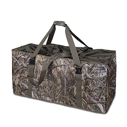 MYDAYS 12 Slot Duck Decoy Bag, Mid-Size Goose Decoy Bag, Hunting Gear, Duck Hunting Bag with Waterfowl Hunting Blind Camouflage Printing Camo1