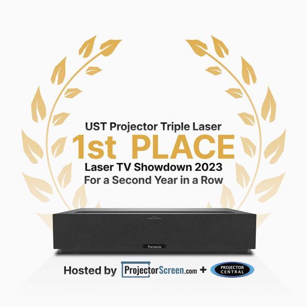 2023 Best Ultra Short Throw Projector Formovie Projector UHD 2800ANSI Formovie Theater 4k Triple Laser UST Projector