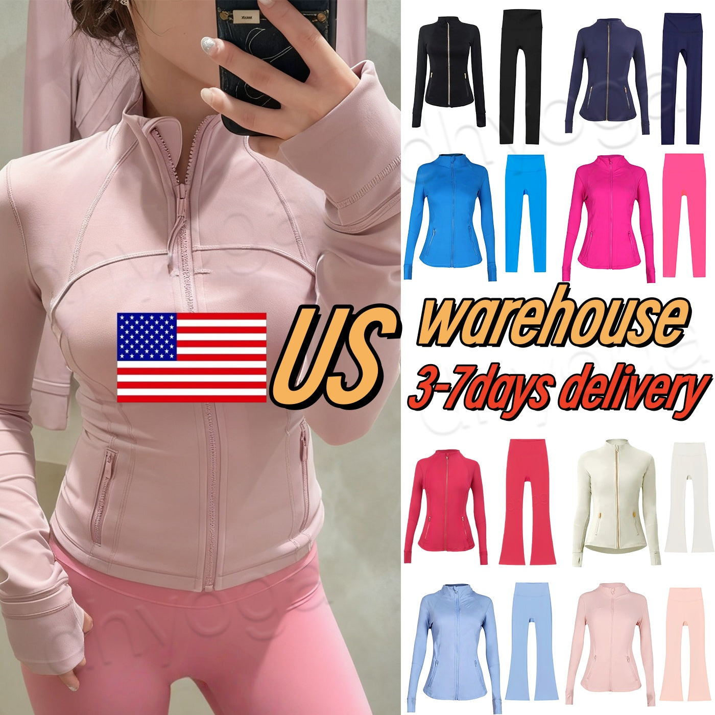 Women designer Yoga Cropped Jacket Outfit Women Gold Zipper Activewear Slim Fit Zip Thumb Hole Running Workout Fitness jakets sets Luluity Lemonism