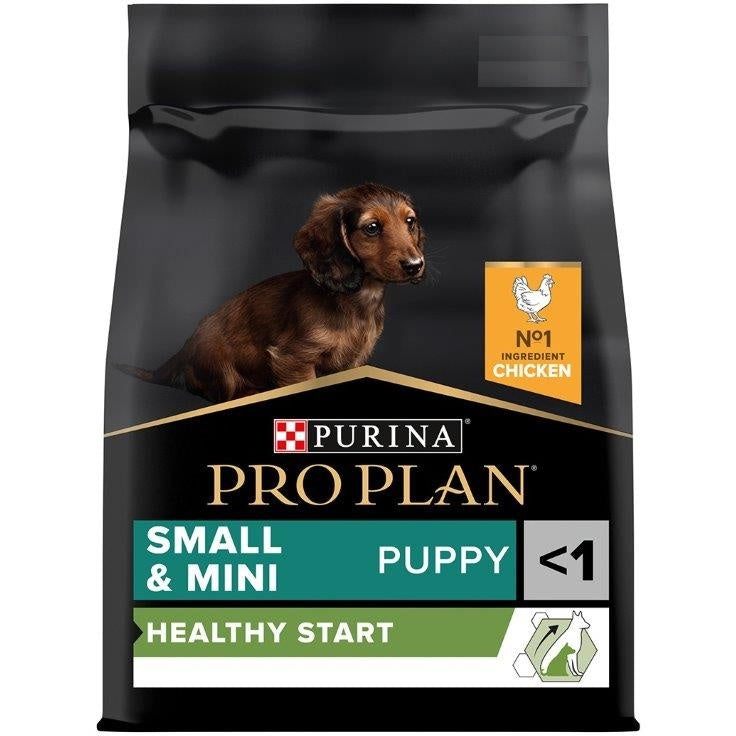 Pro Plan Small and Mini Puppy Healthy Start Chicken Dry Dog Food - 3kg