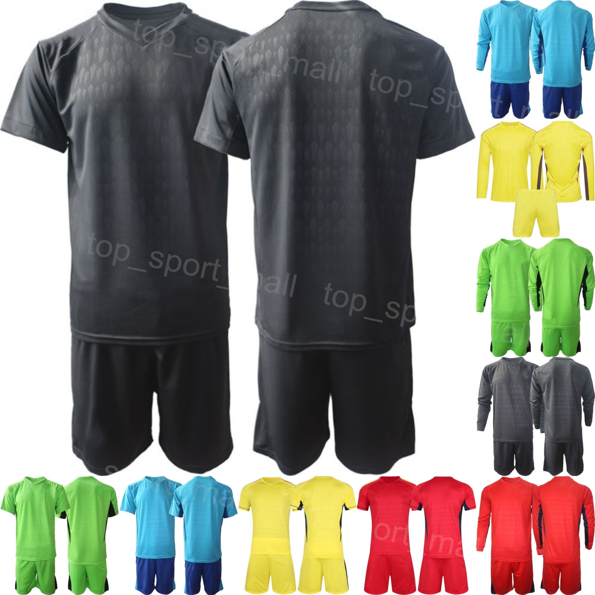 Club Team Goalkeeper Sporting Kansas City Soccer 29 Tim Melia Jerseys Set Youth Men Goalie 1 John Pulskamp 22 Kendall McIntosh Long Sleeve Football