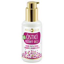 Purity vision Organic Cleansing Oil Pink with argan, jojoba and vitamin E - 100ml