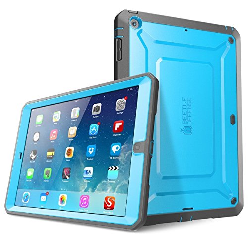 iPad Air Case, SUPCASE Heavy Duty Beetle Defense Series Full-Body Rugged Hybrid Protective Case Cover with Built-in Screen Protector for Apple iPad Ai