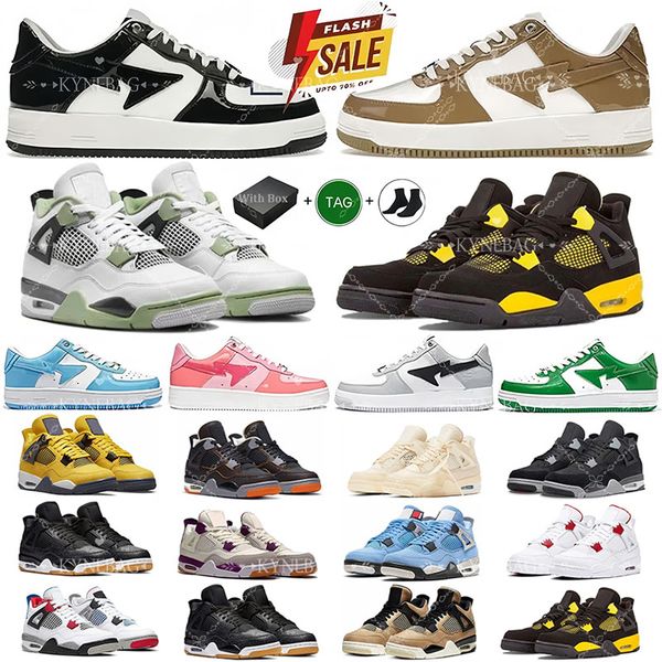 Sapatos casuais sapatos de grife bapeste sta sta casual sk8 ao ar livre masculino Low Platform Shoes Tubar