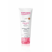 Topicrem Radiance SPF 40 - Feuchtigkeitsspendende getönte Hautcreme 40ml klar