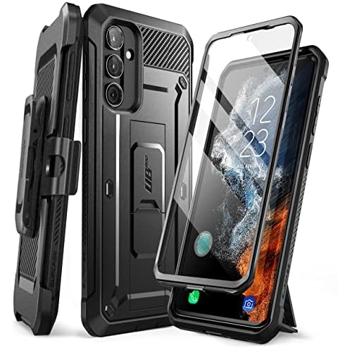 SUPCASE for Samsung A34 5G Case with Stand (Unicorn Beetle Pro), [Built-in Screen Protector & Belt-Clip] Heavy Duty Full-Body Rugged Shockproof Protec