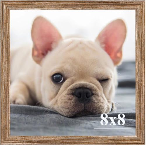 RUN HELIX 8x8 Picture Frames,Simple Designed Photo Frame,Certificate Document Frame for Horizontal and Vertical Formats,8x8 Poster Photo Frame Wall Ga