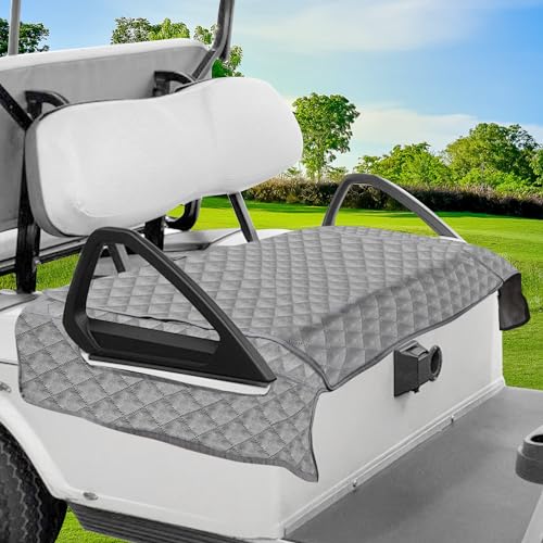 Golf Cart Seat Covers EZGO,Golf Heavy Duty Cart Seat Blanket Lightweight,Travel Sports Golf Cart Covers for 2-Person Seats Club Car