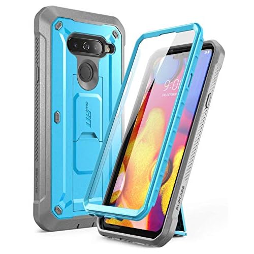 LG V40 ThinQ Unicorn Beetle Pro Rugged Holster Case with Screen Protector-Blue