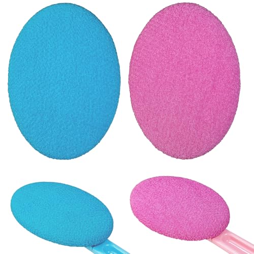 2 Pcs Lotion Applicator Pads - Washable & Reusable Replacement Pads for Eyxformula Lotion Applicators for Back, Leg, Feet - Entire Body Skin Care Tool