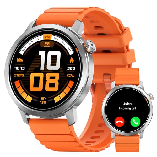 KOSPET Smart Watch for Women 1.43" AMOLED Smartwatch with 175+ Sport Modes, 25 Days Battery, IP68 Waterproof, 24-7 Heart Rate & Sleep Monitor, Bluetoo