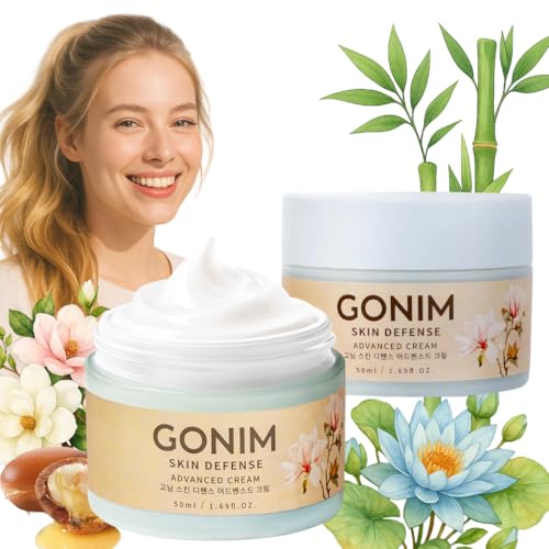 GONIM Face Moisturizer Korean Skin Care,Anti Aging Support with Collagen Activation,Skin Barrier Repair Face Cream,Daily Face Moisturizer for Dry,Sens