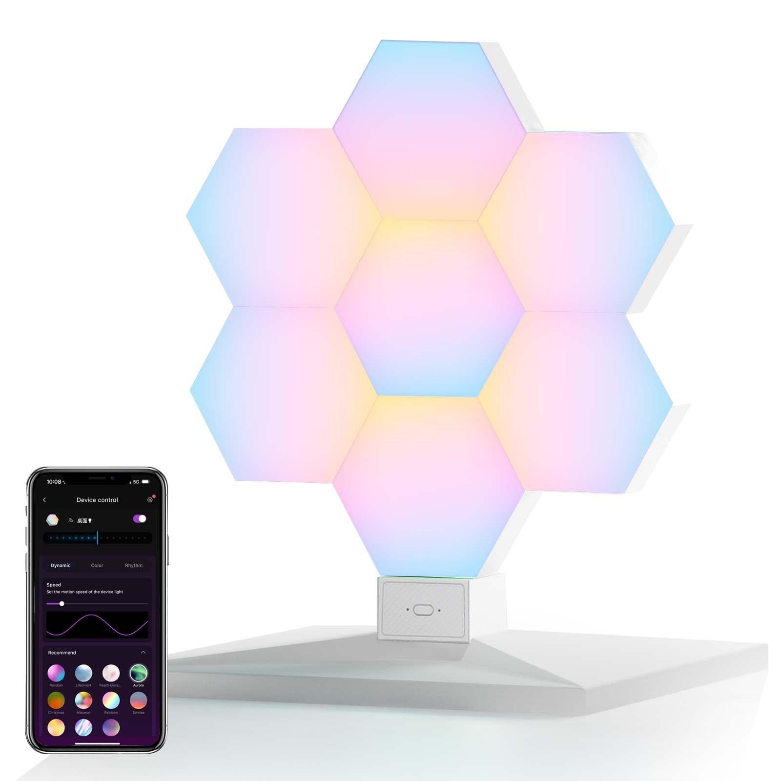 Cololight RGB Lamp, Smart Table Lamp, 2.4GHz WiFi only, App Control & Voice Control, Compatible with Alexa, Google Assistant & Homekit, Gaming Desk La