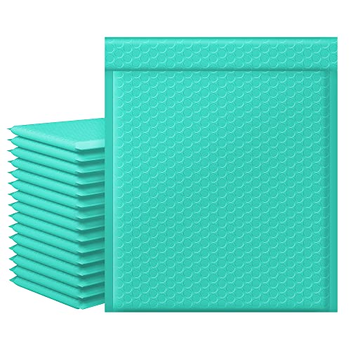 Bubble Mailers 8.5x12 Inch 25 Pack, POLONO Poly Padded Envelopes, Self Seal Waterproof Shipping Envelopes, Cushioned Shipping Bags for Mailing, Packag