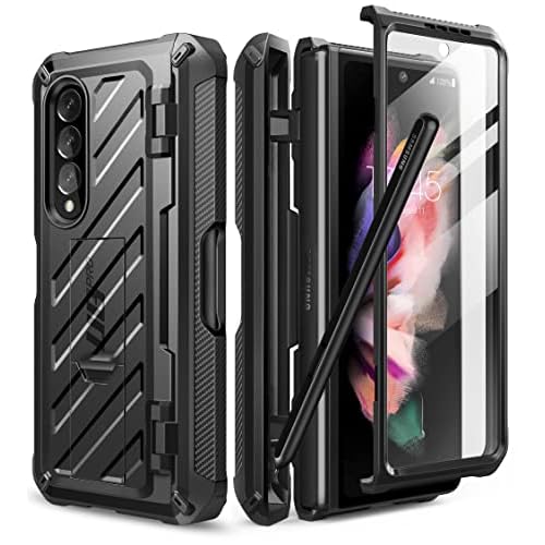 SUPCASE Unicorn Beetle Pro Series Case for Samsung Galaxy Z Fold 3 5G (2021), Full-Body Dual Layer Rugged Case with Built-in Screen Protector & Kickst