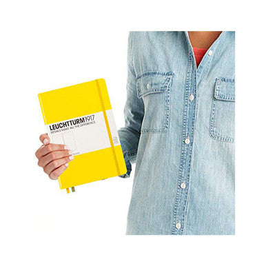 LEUCHTTURM1917 - Medium A5 Plain Hardcover Notebook