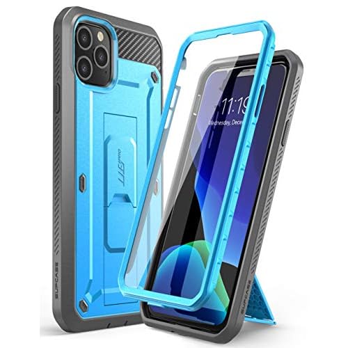 SUPCASE Unicorn Beetle Pro Series Case Designed for iPhone 11 Pro 5.8 Inch 2019, Built-in Screen Protector Full-Body Rugged Holster Case (Blue)