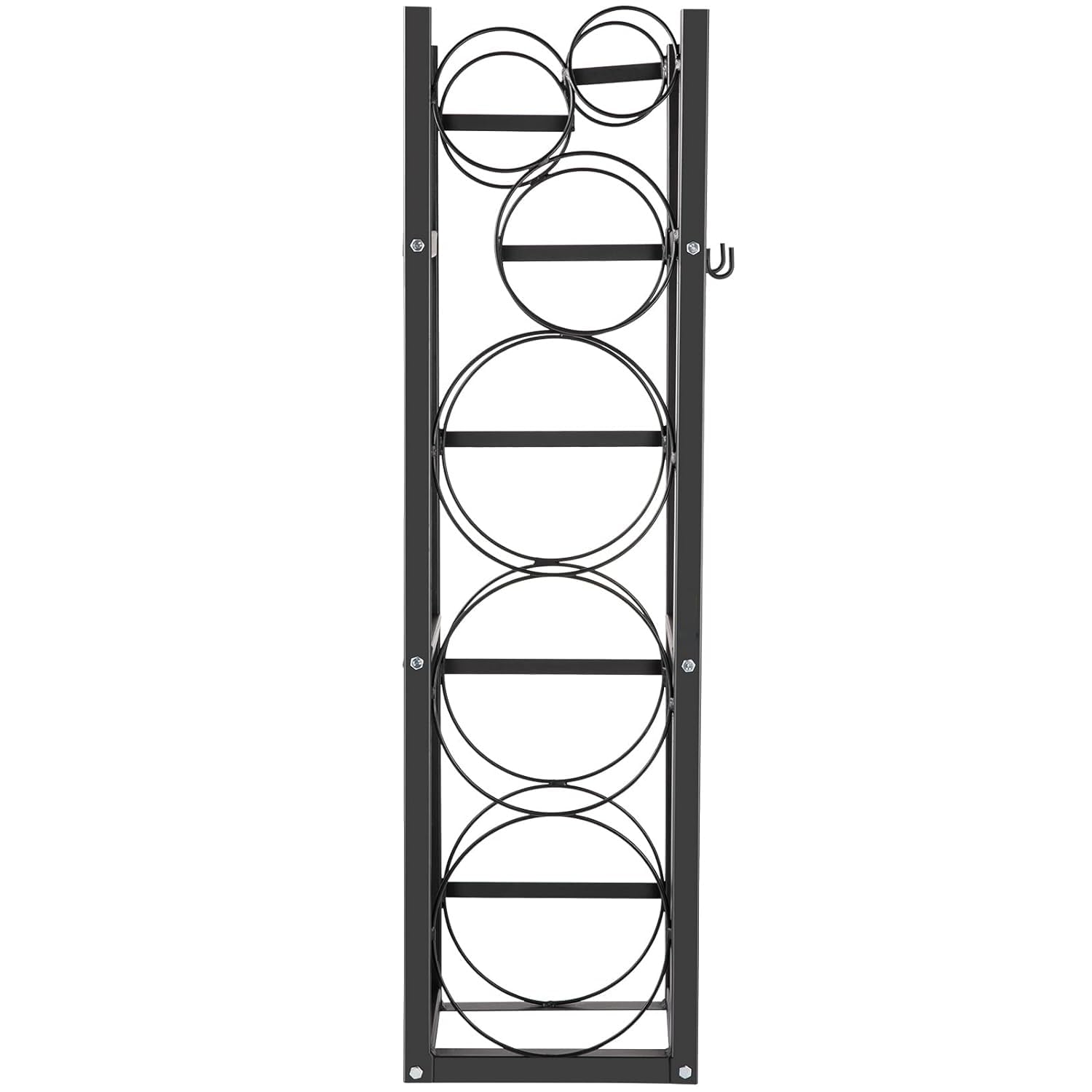 Garvee Refrigerant Tank Rack 3x30lbs and Other 3 Saving Space Cylinder Tank Rack 11"x12"x46" Gas Cylinder Racks and Holders for Freon, Gases, Oxygen, 