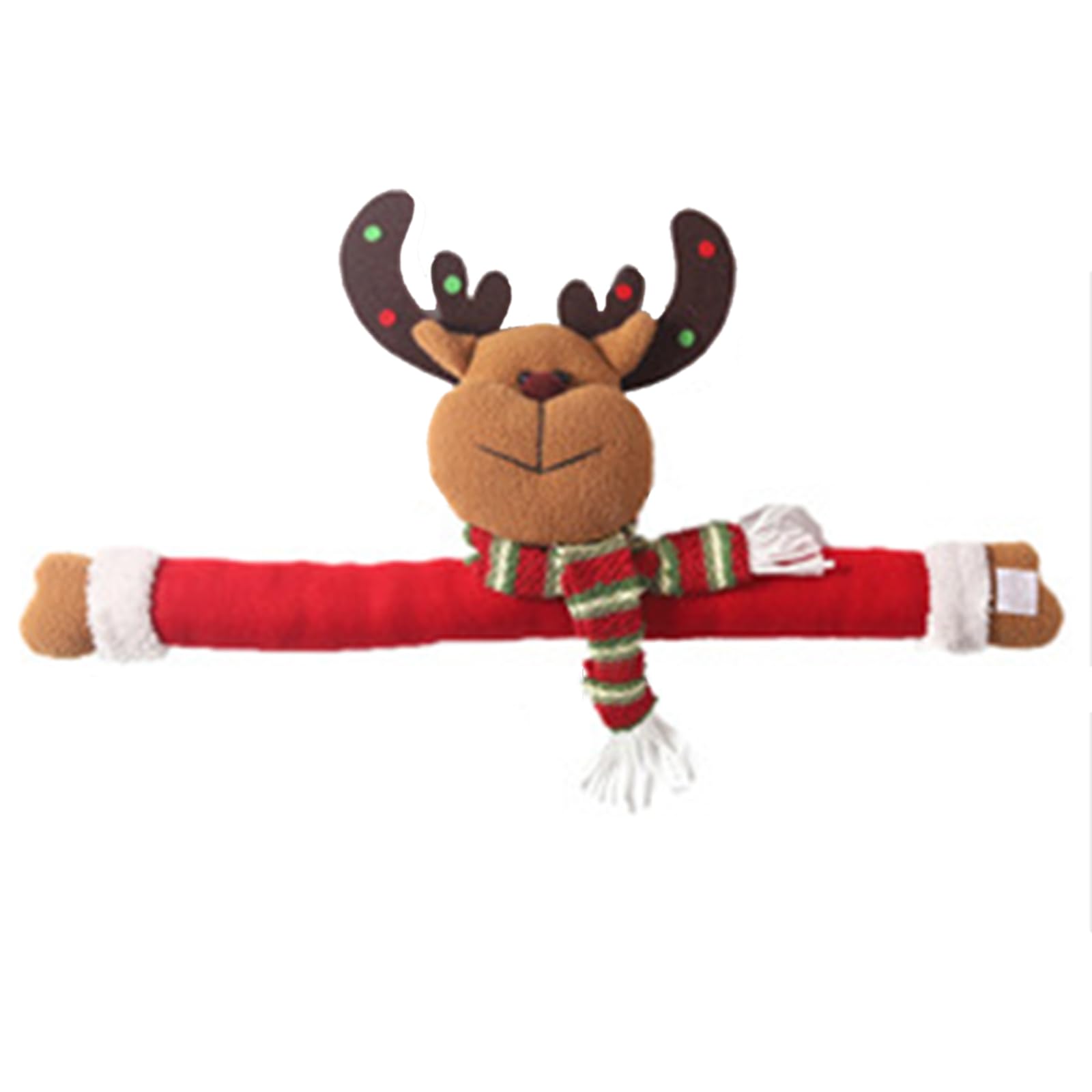 Garvee Christmas Curtain Buckle Cute Cartoon Santa Snowman Elk Shape Curtain Tieback for Home Bedroom Office Decoration elk