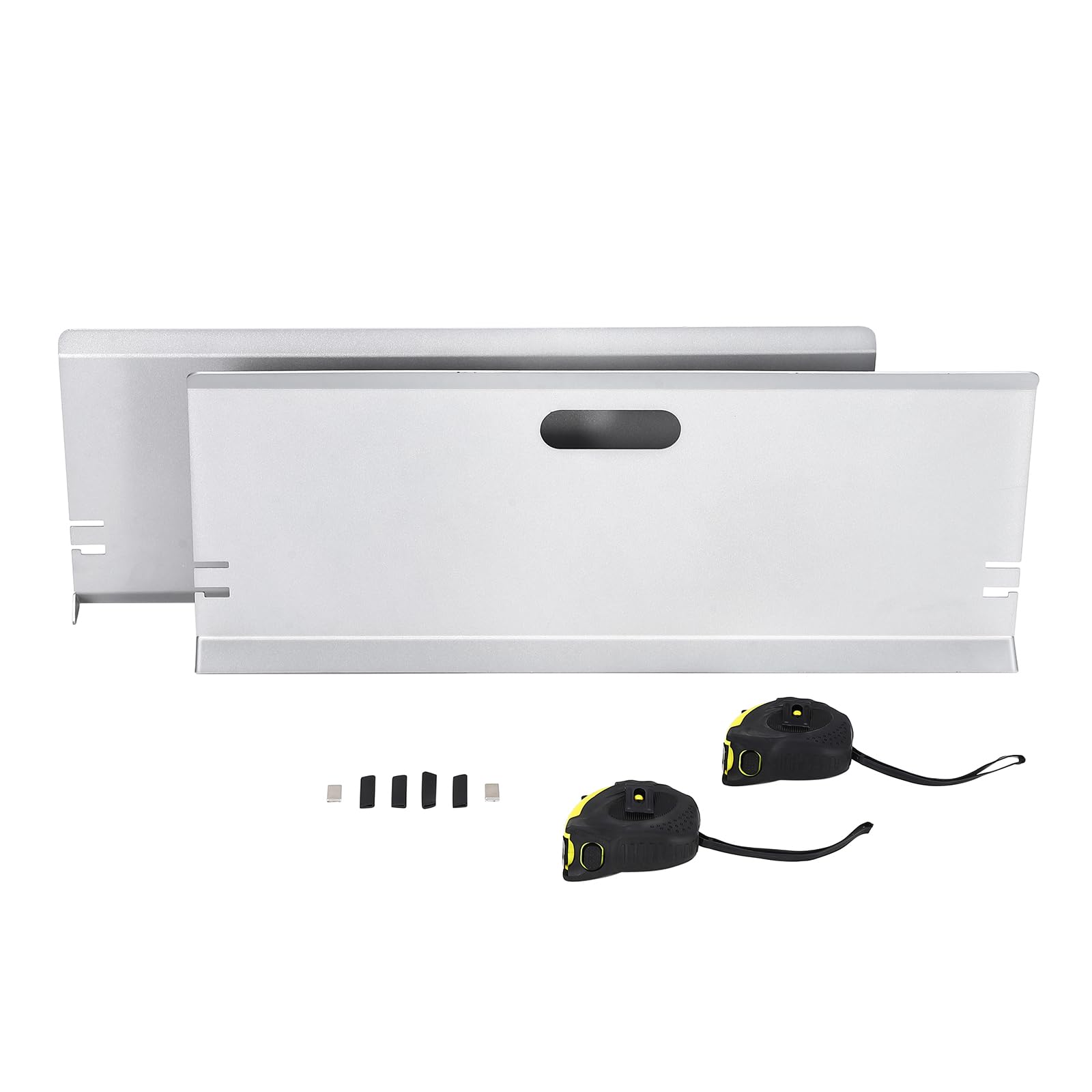 Garvee Wheel Alignment Tool Without Probe Feet, Double 16ft Tape Measure Tape rulers, Toe Plates Wheel Alignment Tool Helps You Better Align Your car,