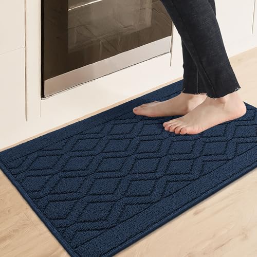 COSY HOMEER-Kitchen-Rugs-and-Mats 20"x32" Non Slip Kitchen Mats for Floor Absorbent Kitchen Rug Washable Kitchen Standing Floor Mat for Sink Mat,Throw