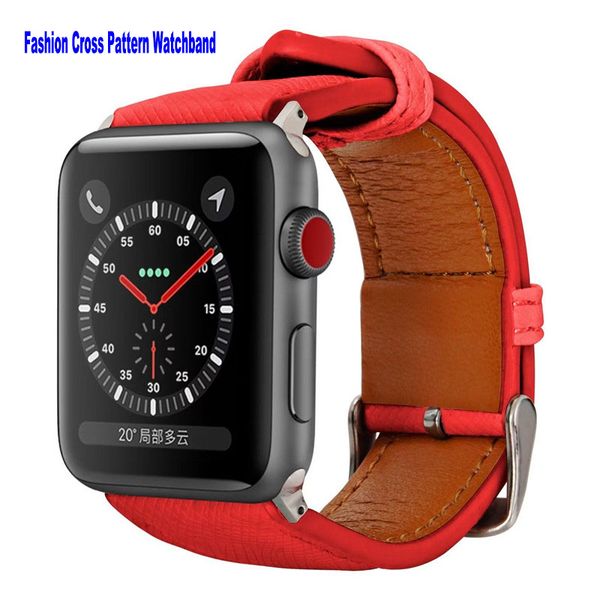 Fashion PU Leather Band Straps for Apple Watch Bands 44mm 45mm 42mm 38mm 40mm 41mm 49mm Genuine Top Grain Leathers Men iWatch Bands AppleWat
