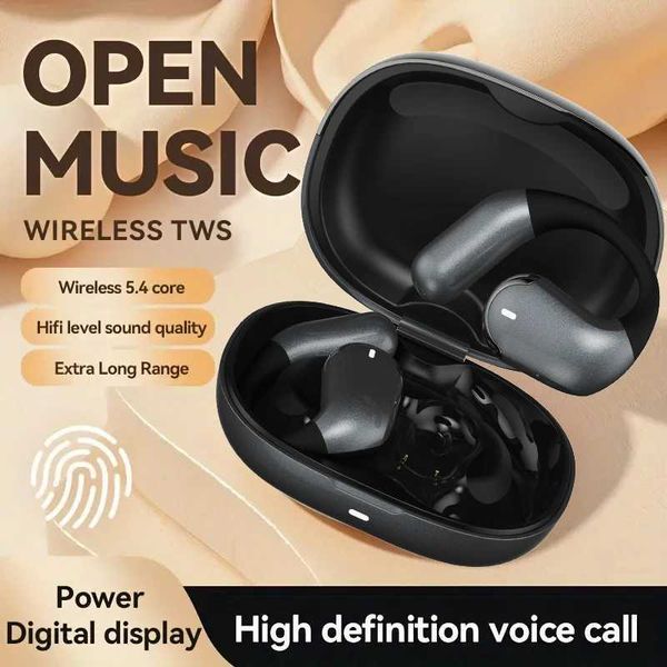 W O5 TWS Sport Earphone Wireless Bone Conduction phones 18D HIFI Stereo Open-Ear set Gaming Accessories Earbud Z250115