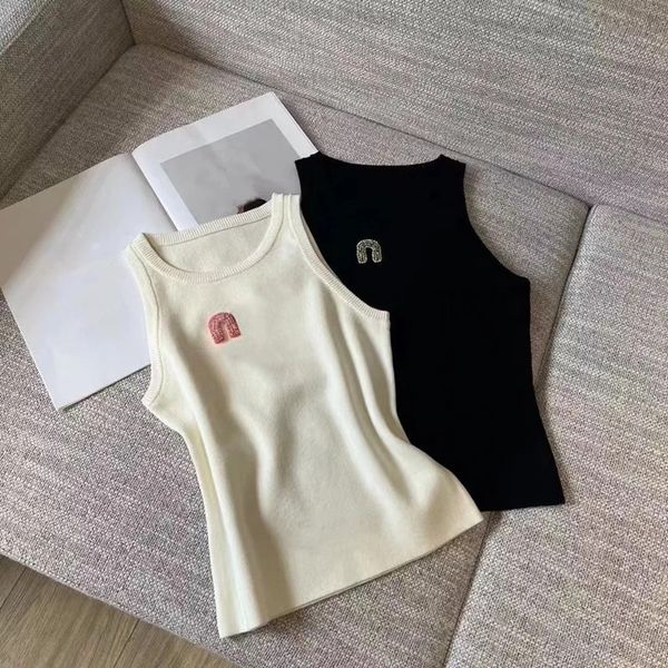 womens tanks top women tank tops designer vest sleeveless camis pure cotton fashionable knitted camisole tees s-xl