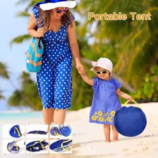 Rocket Ship Kids Tent Pop Up Play Toy Tent for Children Large Space Indoor Pretend Playhouse Outdoor Play Tent for Boys Girl X2502101