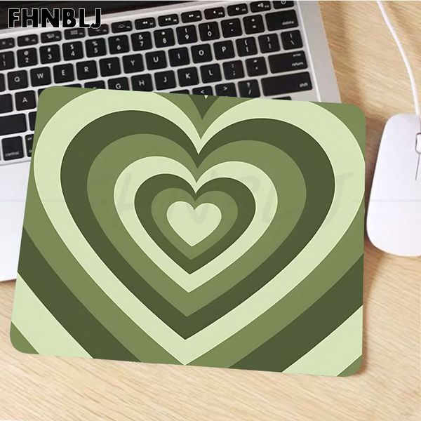 Abstract Heart 20x25cm Thickened Mouse Pad Gaming Keyboard Table Mat Office Supplies Room Decor Writing Desk Mats