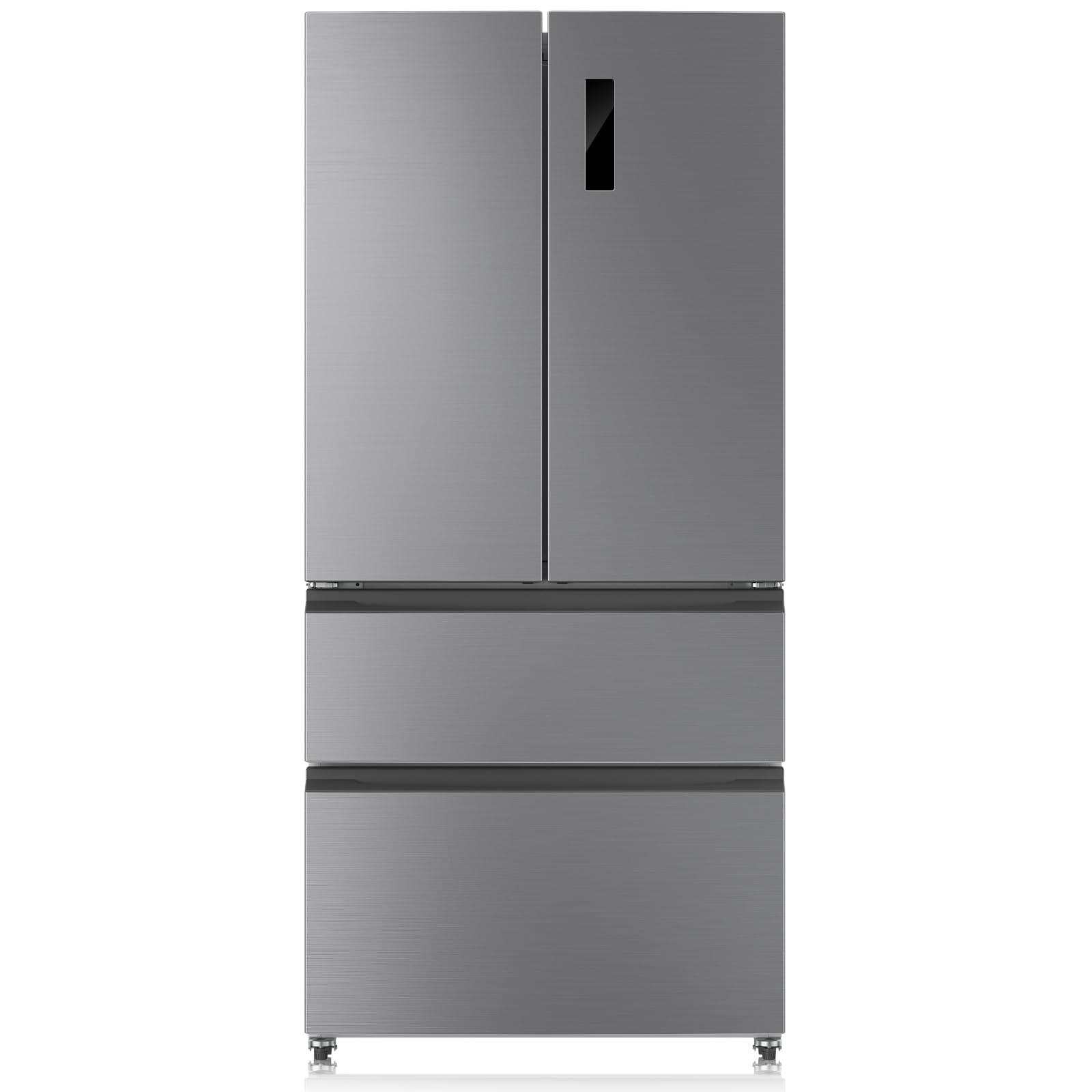 Garvee 33 Inch Large Capacity French Door Refrigerator, 18.75 cu.ft Refrigerator with 2 Doors & 2 Drawers, Full Size Bottom Freezer Kitchen Fridge, Au
