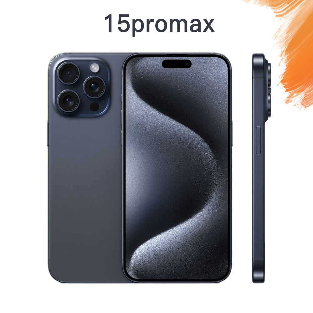 i15 pro max cell phone 7.3 inch smartphone 4G LTE 5G smartphones 16GB RAM 1TB Camera 48MP 108MP Face ID GPS Octa Core android mobile phones Green Ta