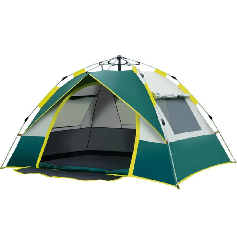 Outdoor waterproof large camping tent Pop up instant 3 person family camping tent