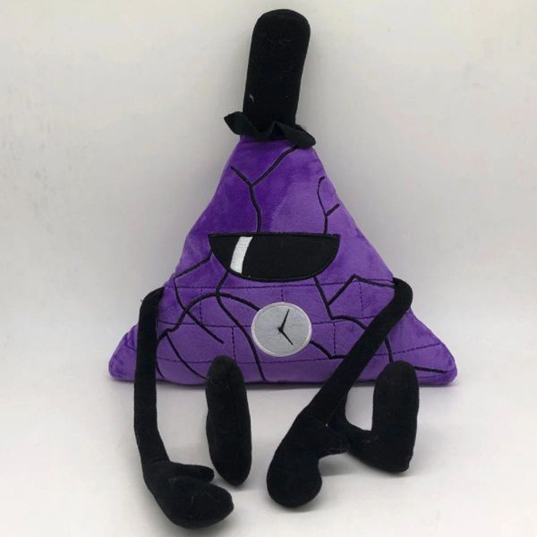 New 28cm Bill Cipher stuffed Doll Christmas Birthday Gift for Kids Children Cartoon anime games surrounding toys dolls