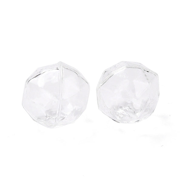 Blown Glass Wishing Bottle Bubble Vial