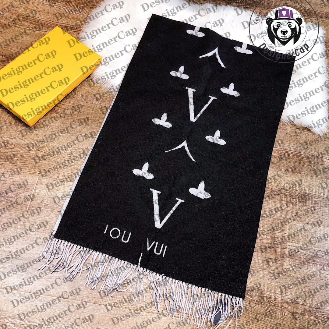 Luxury Cashmere Designer Scarf Women Winter Warm Designer Shawls Wraps Horse Print Smooth Fashion Bufanda Thick Blanket Scarves Mens Classics Scarf