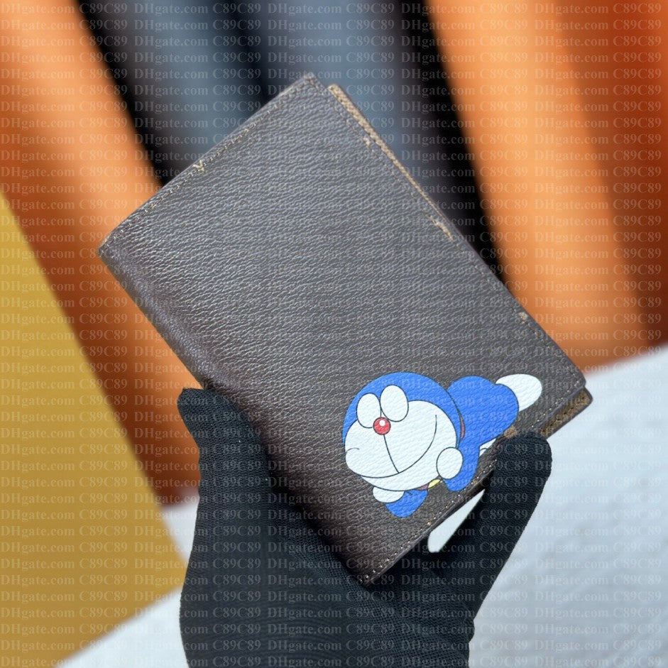 Designer Passport Holders Designer Women Wallet POCKET ORGANIZER Leather Card Holders Men Wallets Purse Letters PASSPORT COVER Clutch Bags