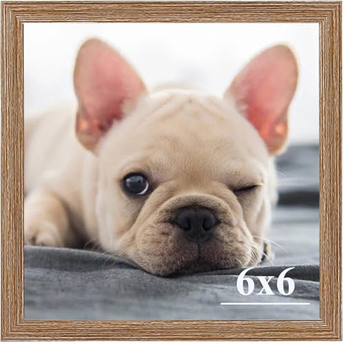 RUN HELIX 6x6 Picture Frames,Simple Designed Photo Frame,Certificate Document Frame for Horizontal and Vertical Formats,6x6 Poster Photo Frame Wall Ga