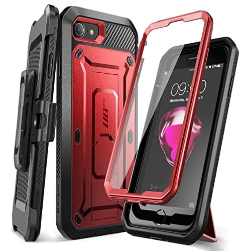 SupCase Unicorn Beetle Pro Series Case Designed for iPhone SE 2nd Generation 2020 - iPhone 7 - iPhone 8, Built-in Screen Protector Full-Body Rugged Ho