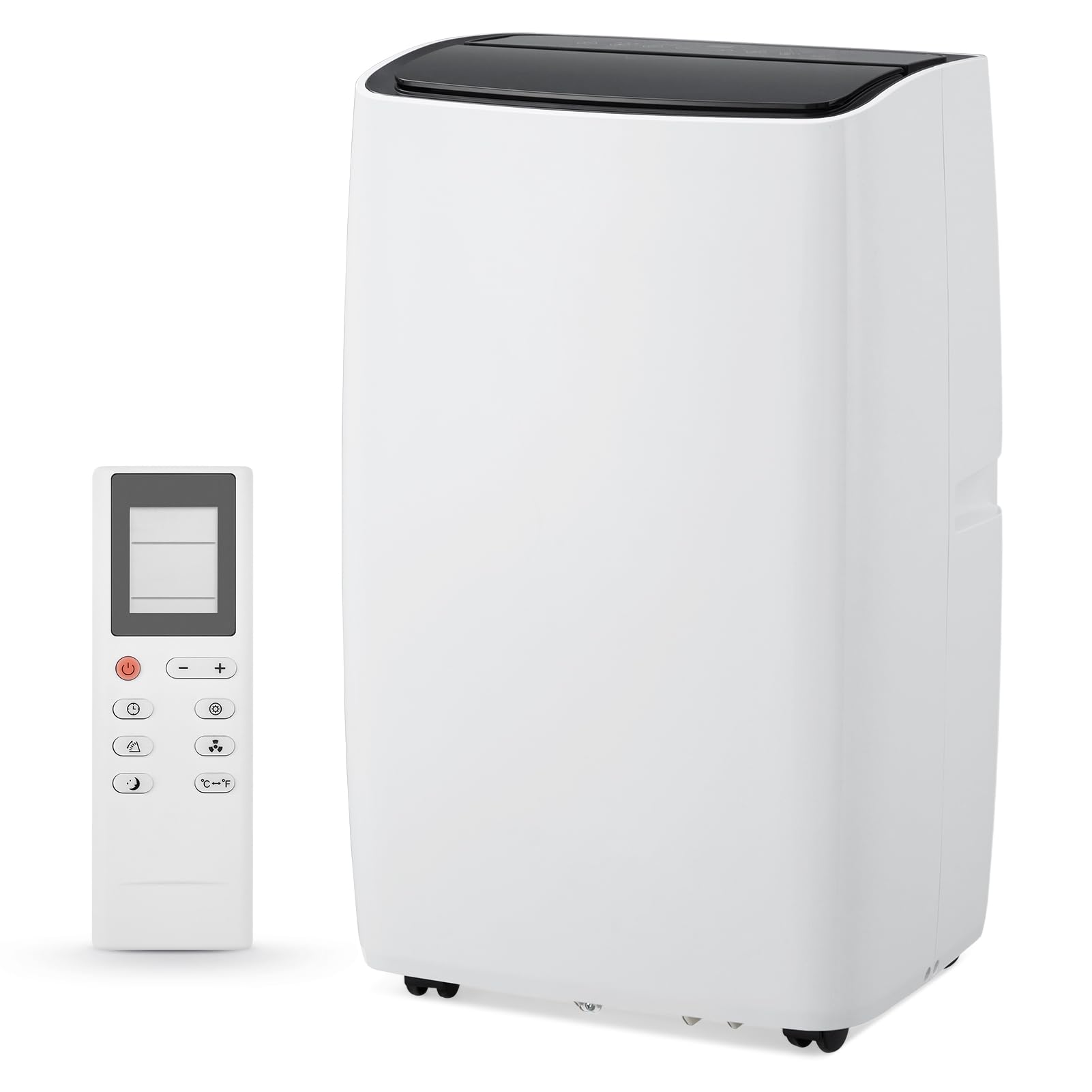 Garvee 12,000 BTU Portable Air Conditioner - 3-In-1 Cooling, Remote Control, Fast Cooling for 550 Sq. Ft., Low Noise, Sleep Mode, and 24-Hour Timer
