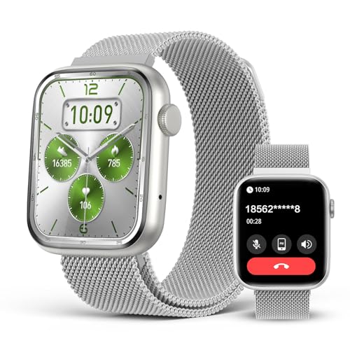 EarlySincere 2025 Smart Watch, 1.9" AMOLED Display with Bluetooth Call, Smartwatch with Da GPT AI-AI Watch Face, 24-7 Heart Rate Stress Sleep Monitor,