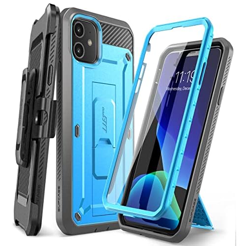 SUPCASE for iPhone 11 Case with Screen Protector (Unicorn Beetle Pro), [Built-in Stand & Belt Clip] [Military-Grade Protection] Heavy Duty Full-Body P